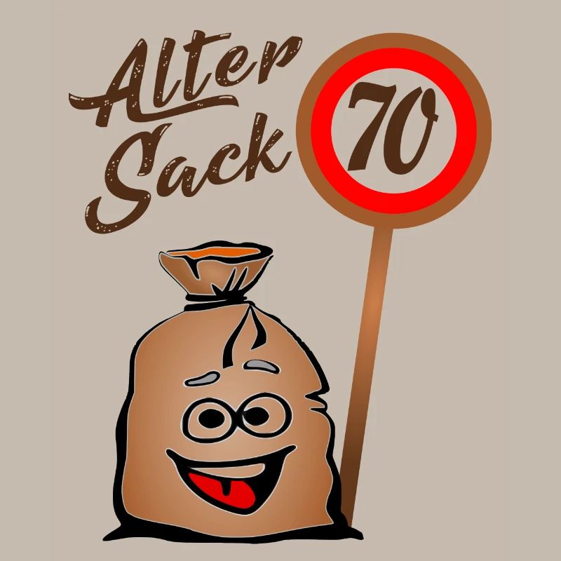 Alter Sack - 70. Geburtstag - 70 - Siebzig