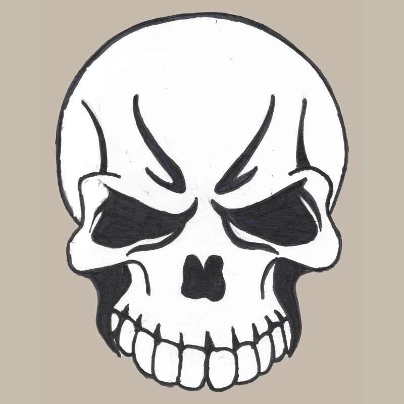 SKULL COMIC STYLE