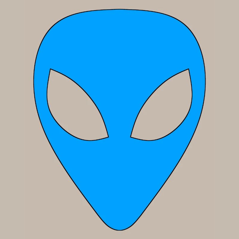 Alien - (Blue)