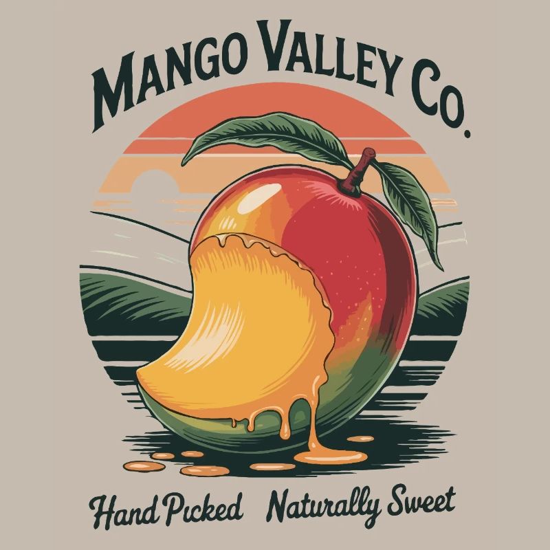 Mango Valley Retro Fruit