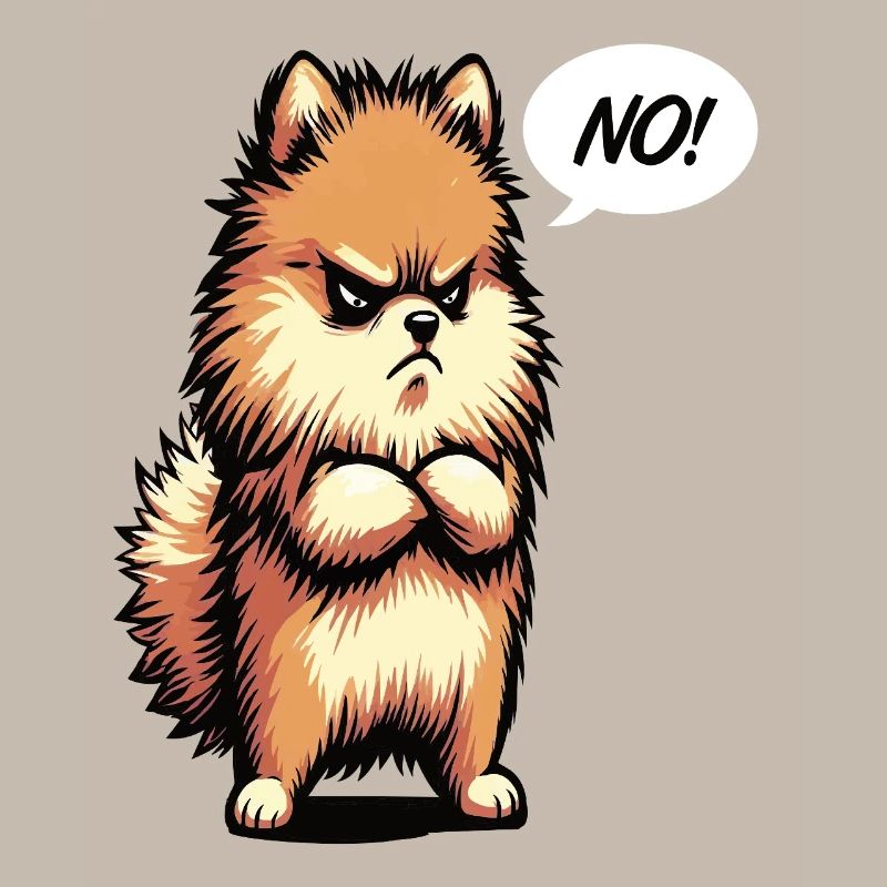 No Pomeranian Dwarf Spitz Dwarf Spitz Holder Spitz