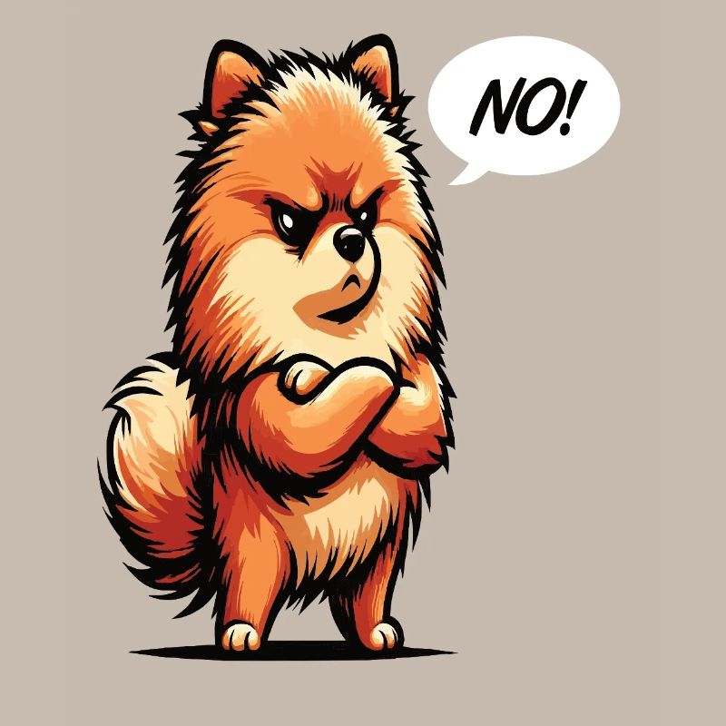 No Pomeranian Dwarf Spitz Dwarf Spitz Holder Spitz