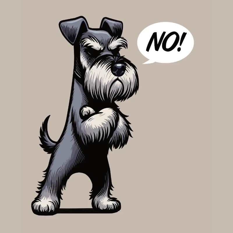 Pas de Schnauzer Schnauzer géant Propriétaire de Schnauzer