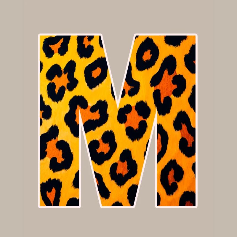 Leopard M Buchstabe