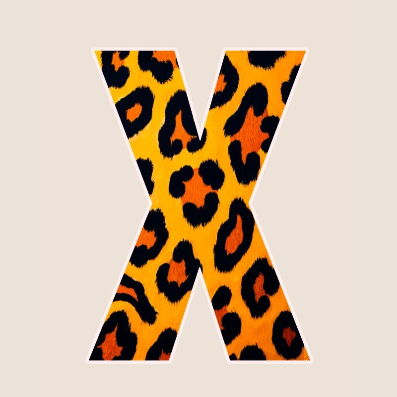 Leopard X Pattern