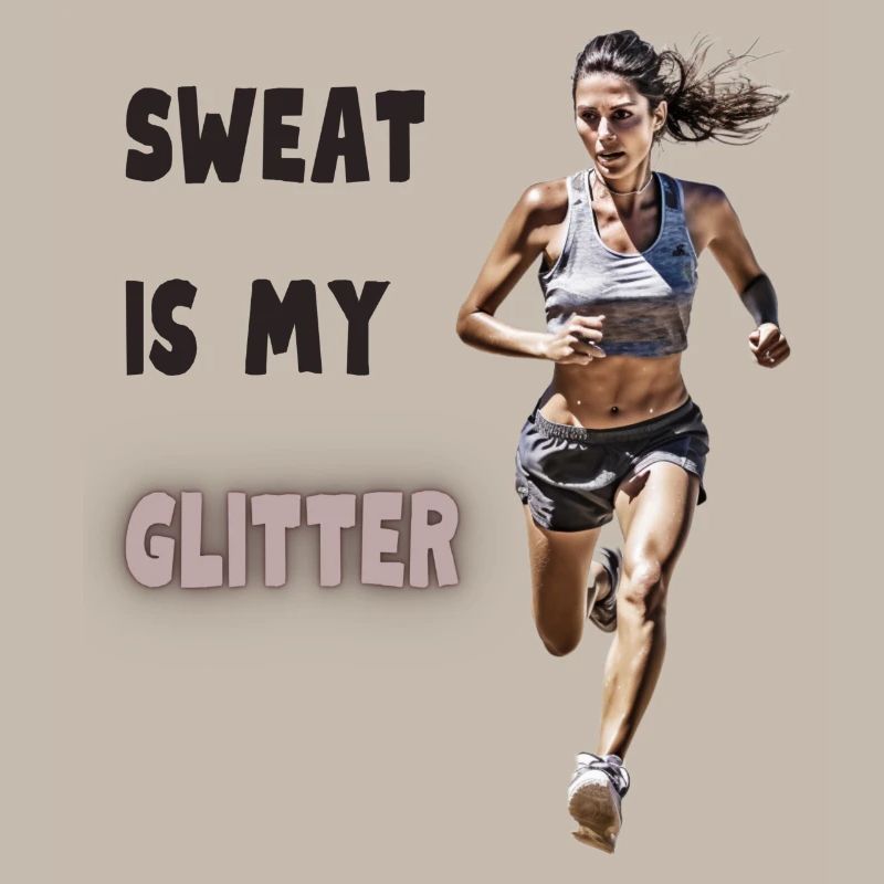 Sweat is my glitter