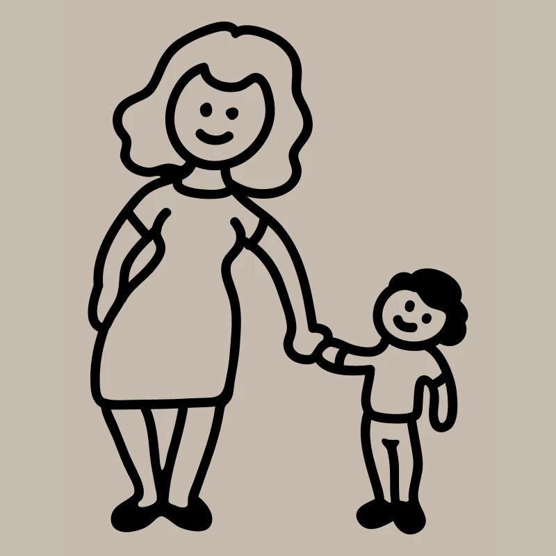 Mutter / Oma + Kind - Line