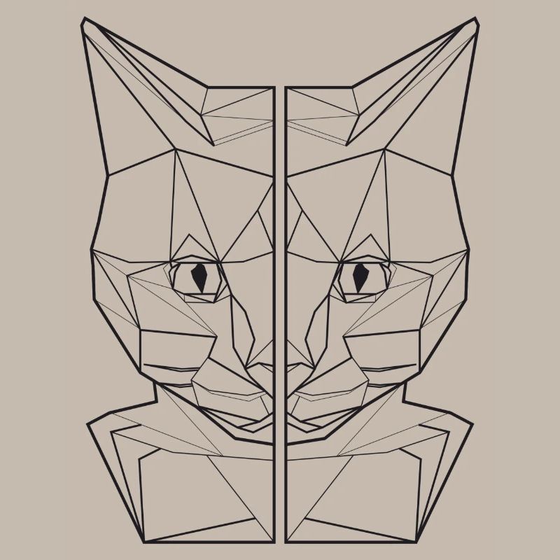 amant de chemise de chat de chat, ami de chat