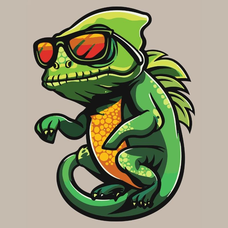 Chameleon Comic Cool