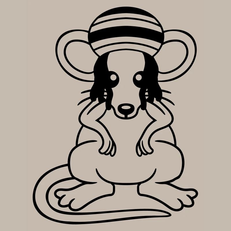 Mouse Raggae Jamaica Hat Rasta Lure Chill Hat