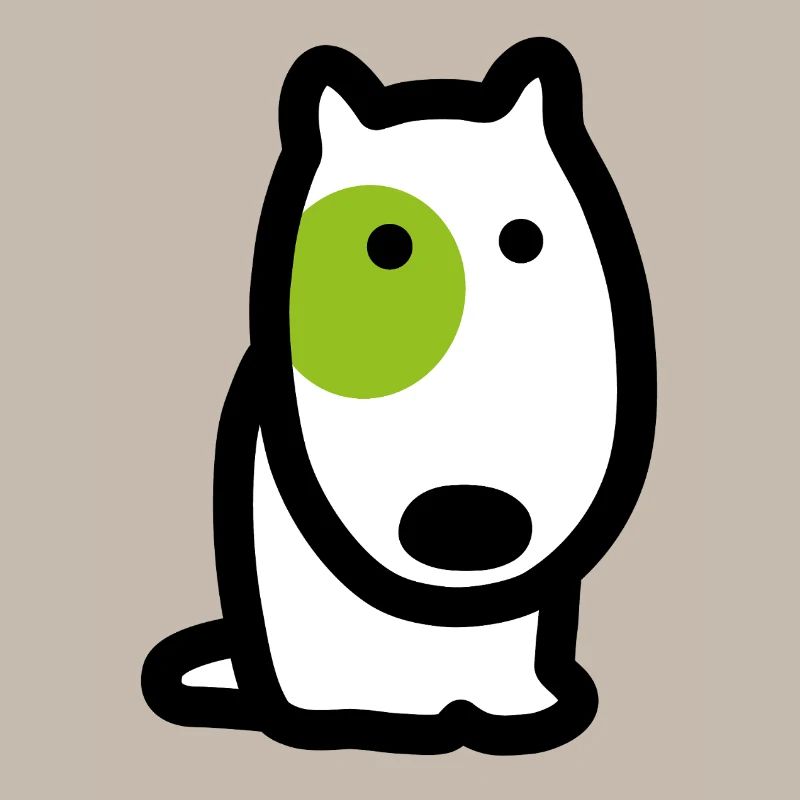 CORSO LE CHIEN à l'oeil vert (face)