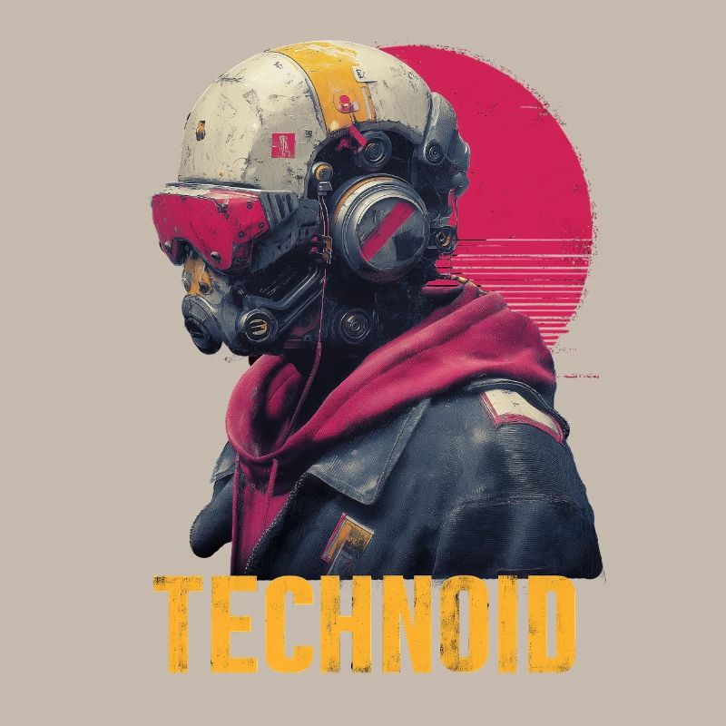 Casque Néon Technoïde