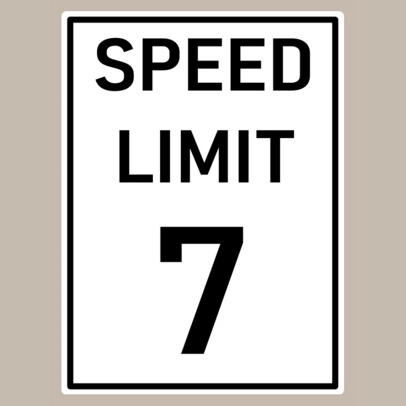 Speed limit 7