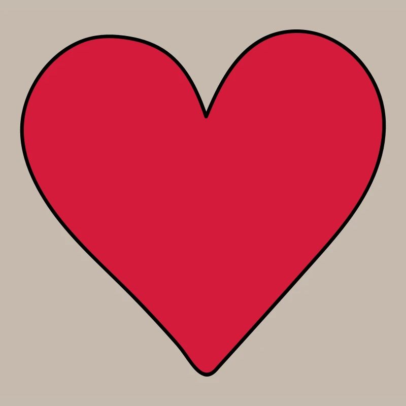 red heart