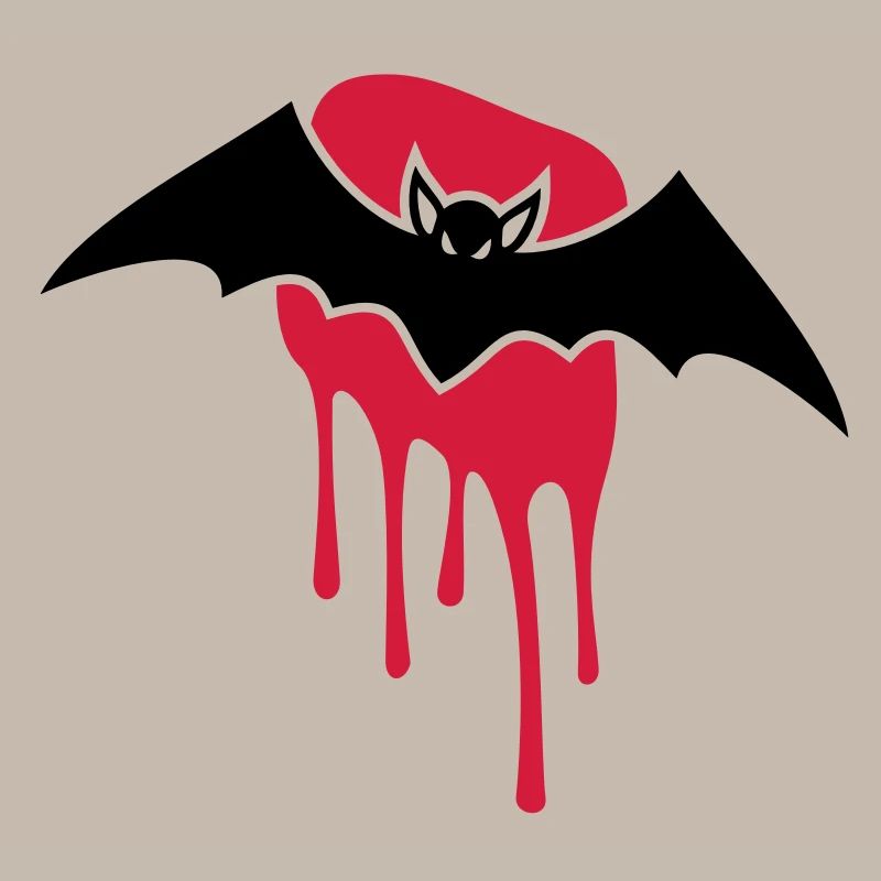 Fledermaus Blutfleck