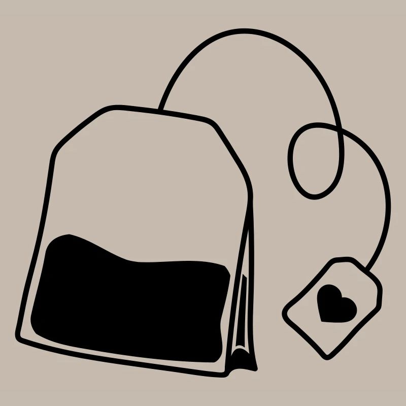 clipart tee-sachet