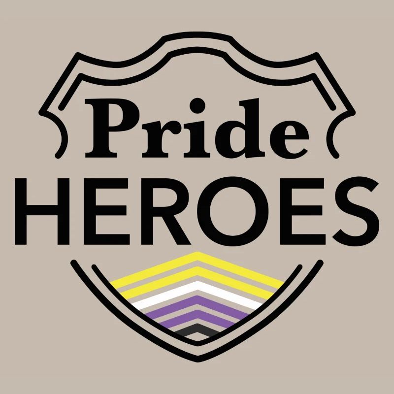 PrideHeroes Nonbinary Flag