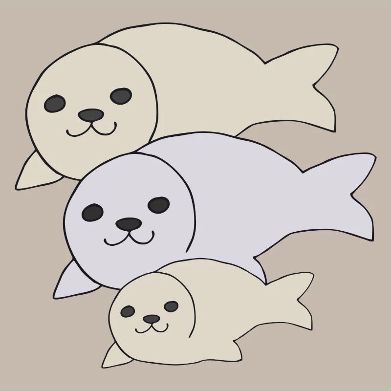 robbe vater mutter kind