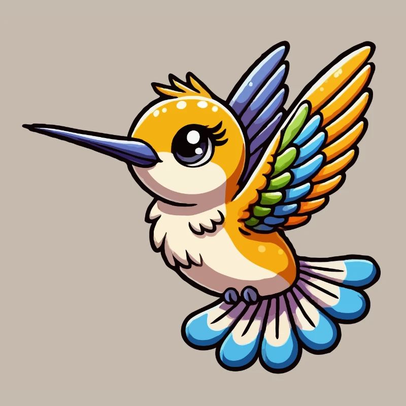 Bébé colibri