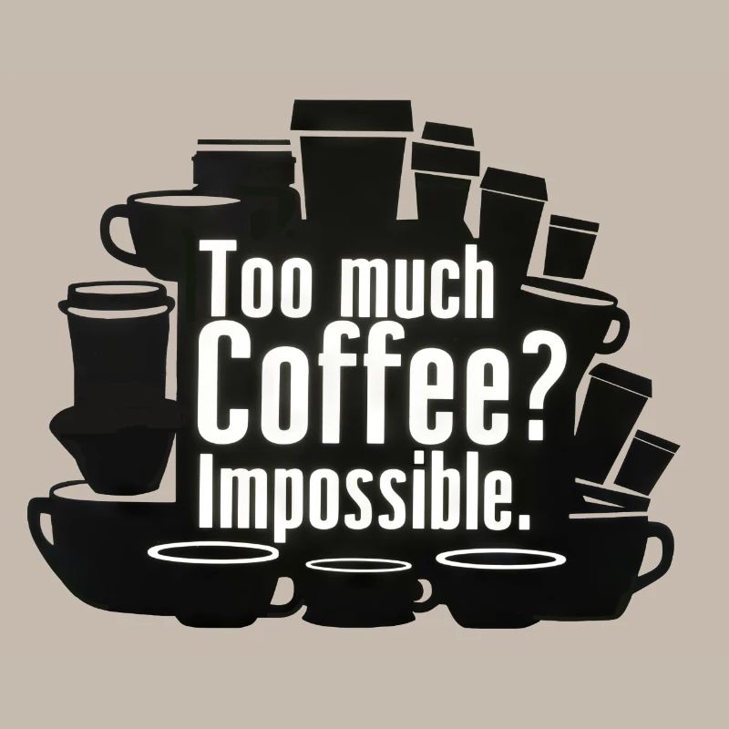 Trop de café ? Impossible!
