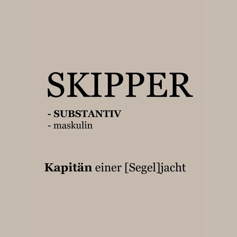 Skipper, Kapitäin