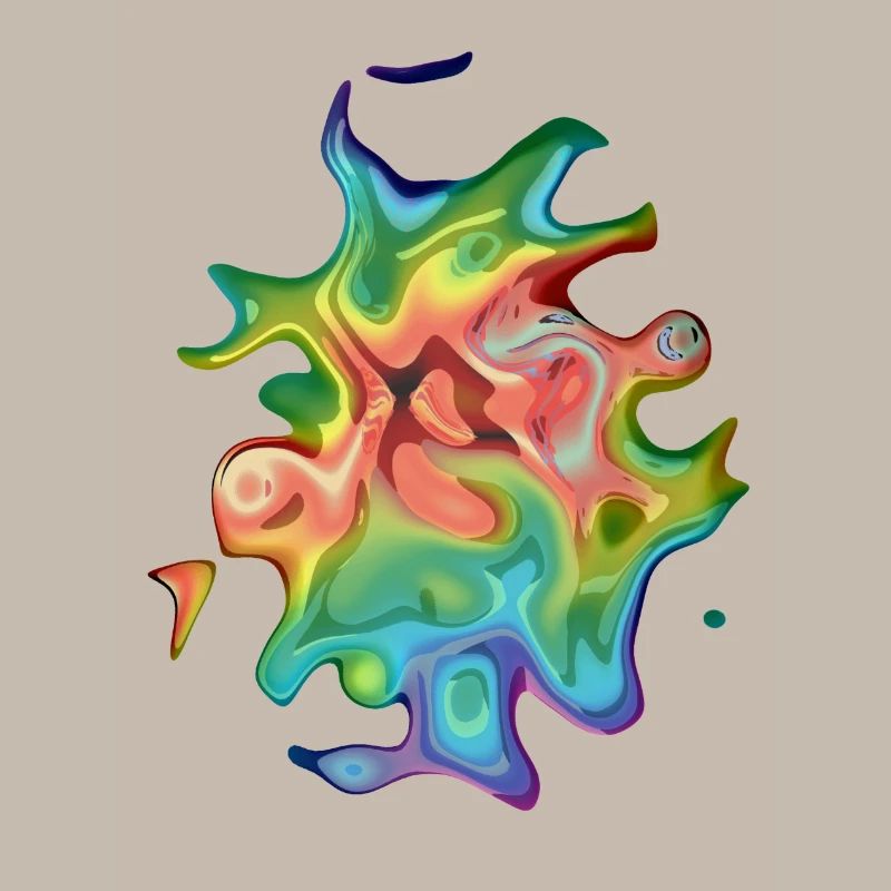 Psychedelisches Ei #2