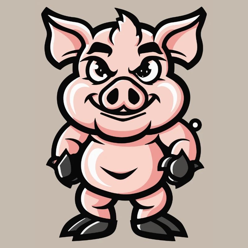 Schwein Comic