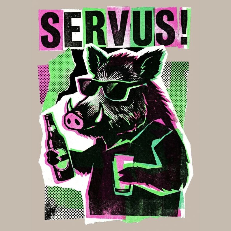 Servus Wildschwein Bier