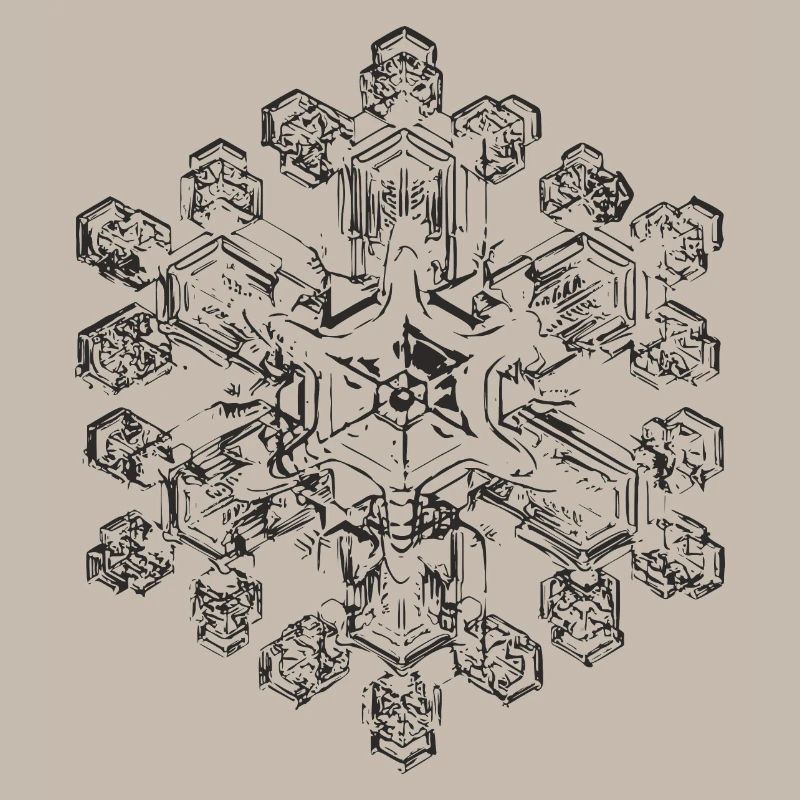 snowflake 9 black