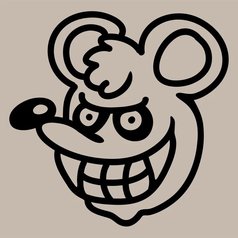 Vampire mouse - line