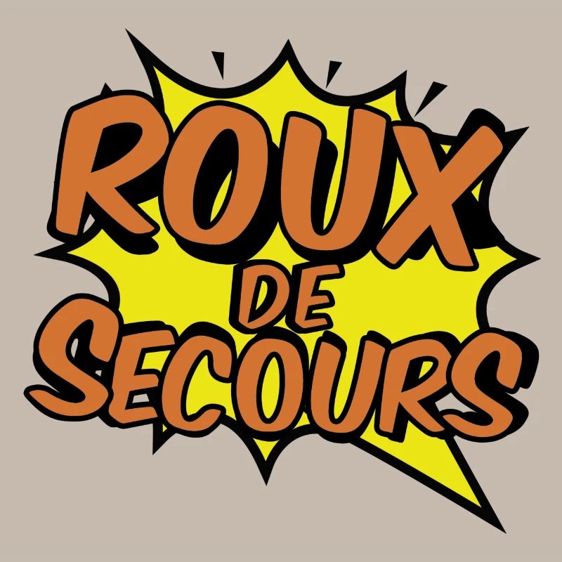 ROUX DE SECOURS COMIC STYLE