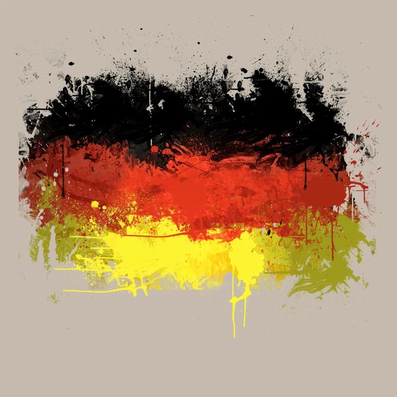 Drapeau allemand Graffiti