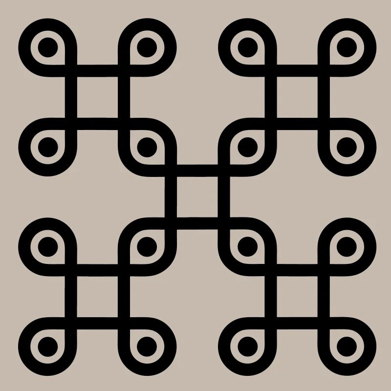 Infinity Loop - Symbol Kontinuität und Weisheit