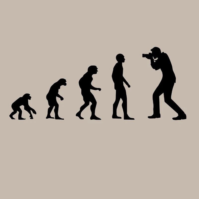 Photographe d'évolution, photographier, passe-temps