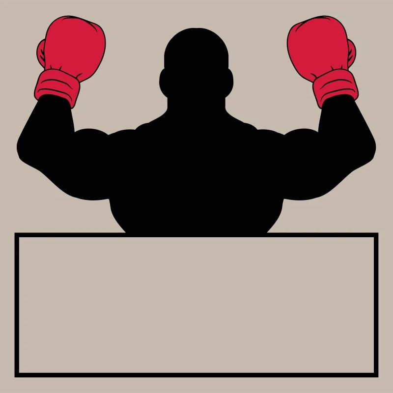 shield text area write sport poses boxer ha