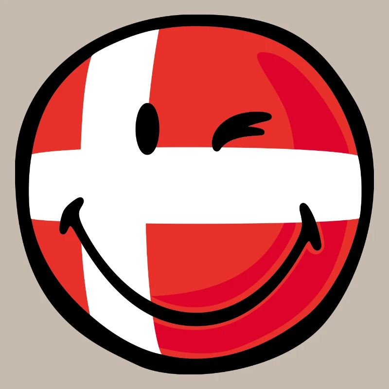 Smiley Flag Denmark