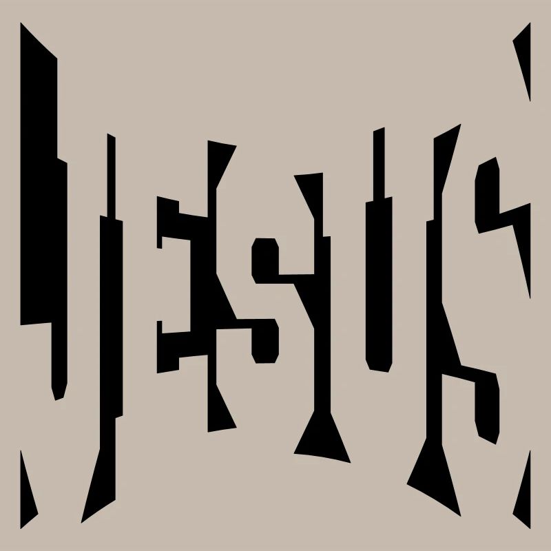 Cool logo design text jesus christ