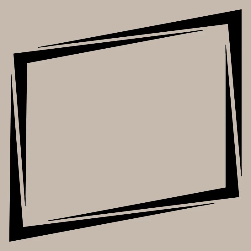 Shield rectangle frame