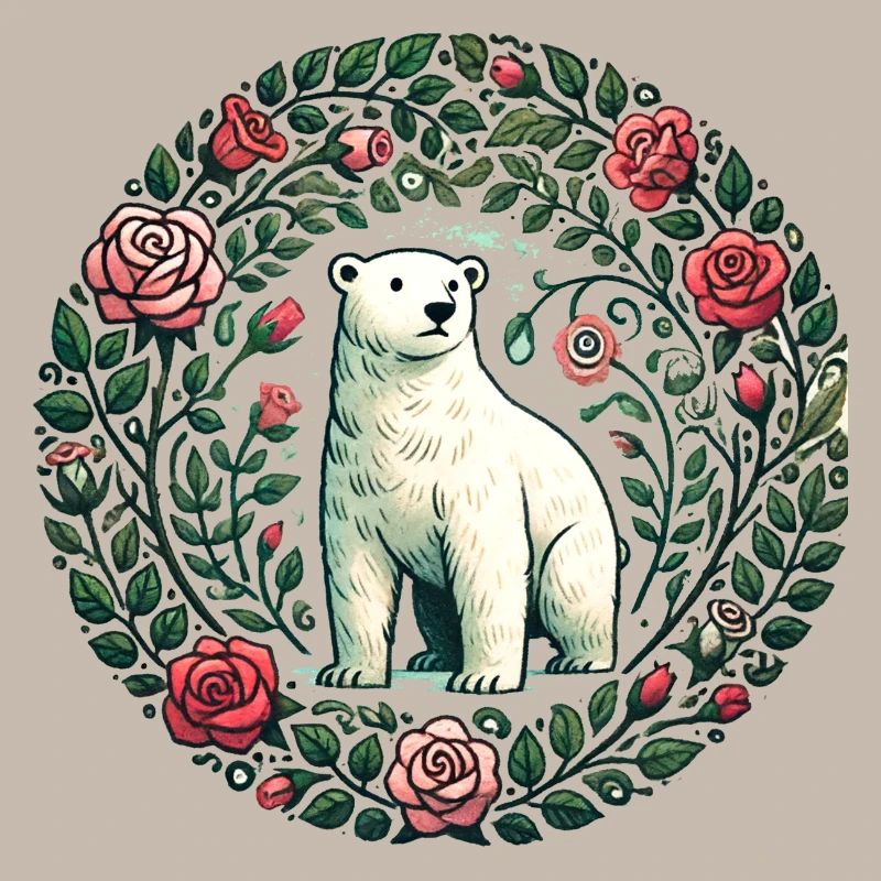 Ours blanc