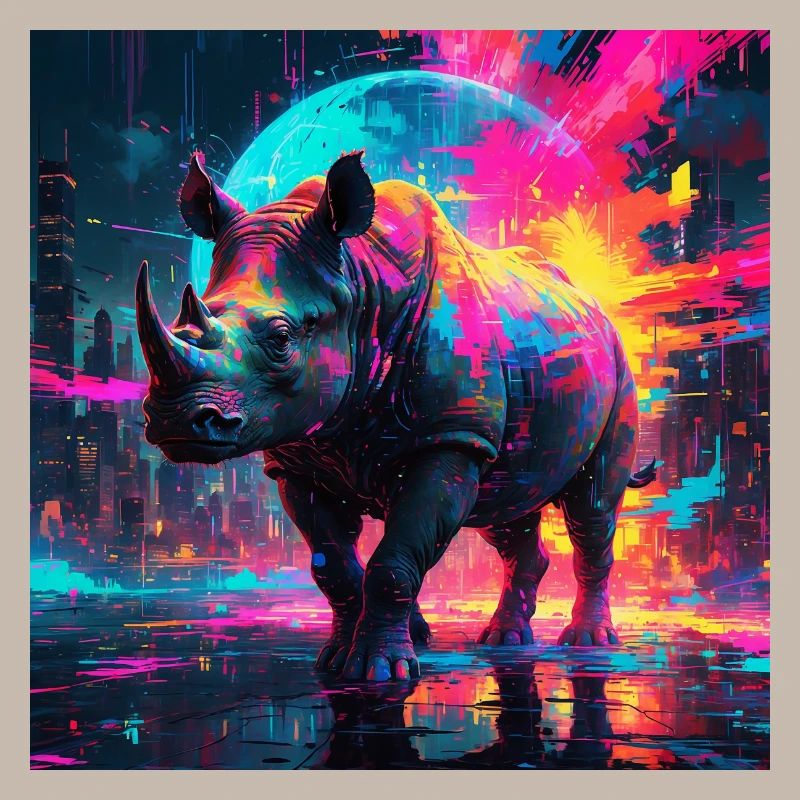 Neon Nashorn
