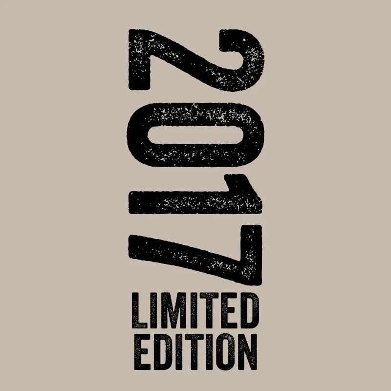 2017 Cadeau Anniversaire 2017 édition limitée 2017