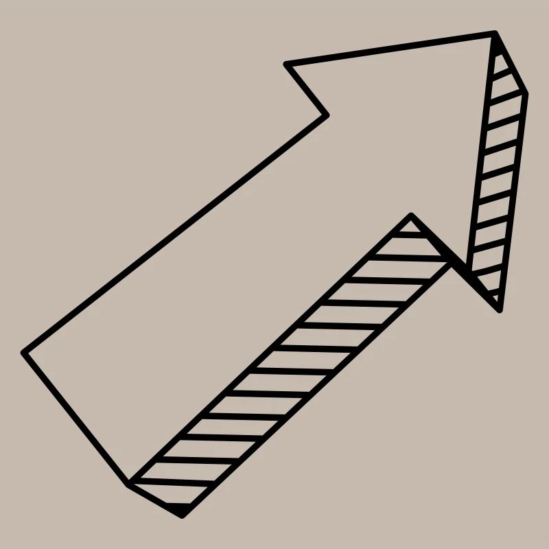 Flèche en 3D