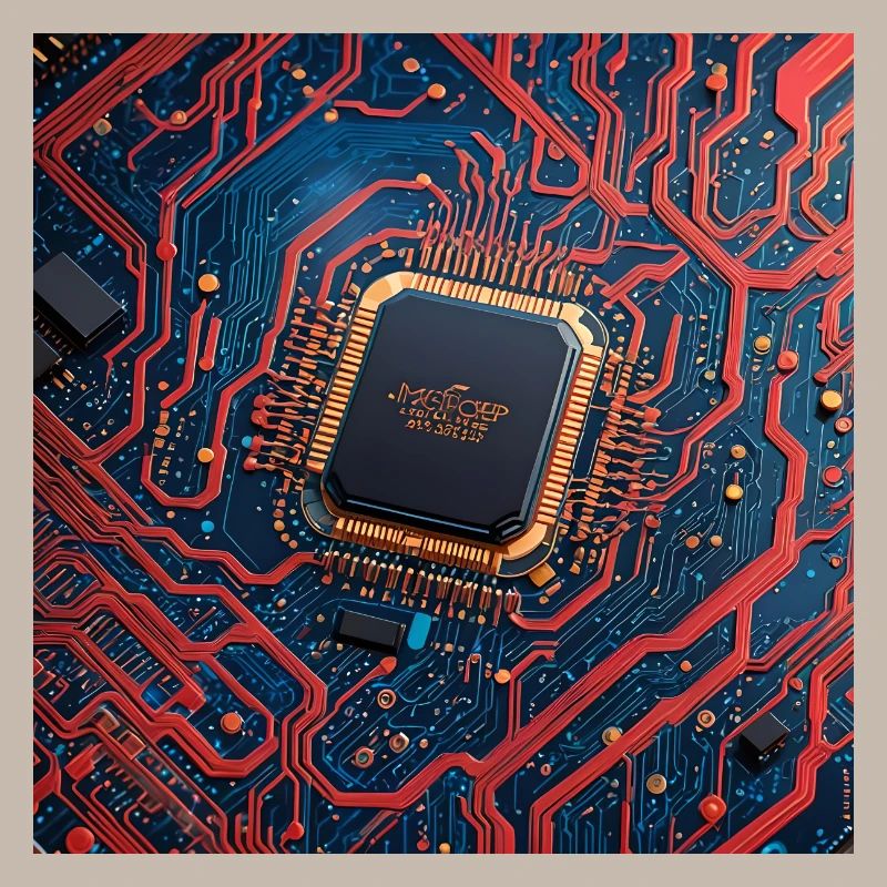 Microchip Red