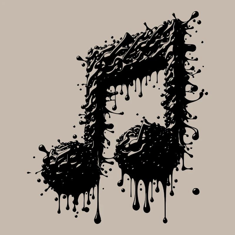 Liquid Music Eighth Notes Scale