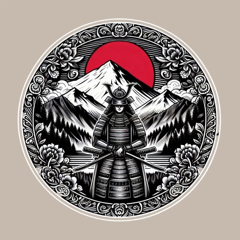 Japanese Samurai Warrior