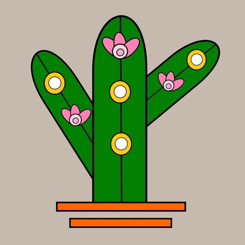 Cactus éclatant