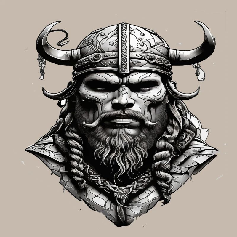 Wikinger Schädel