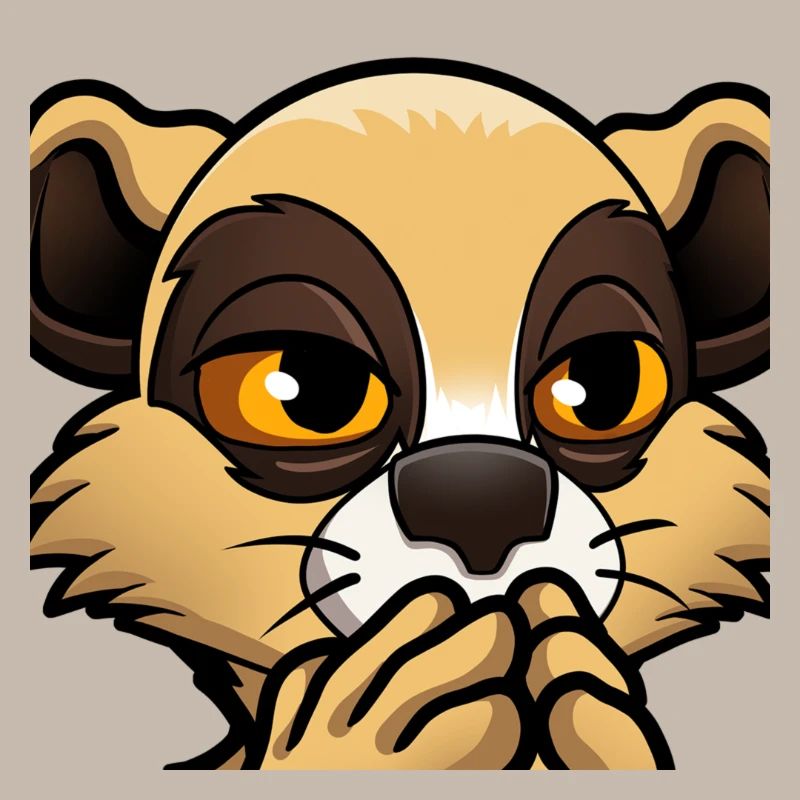 Suricate choqué