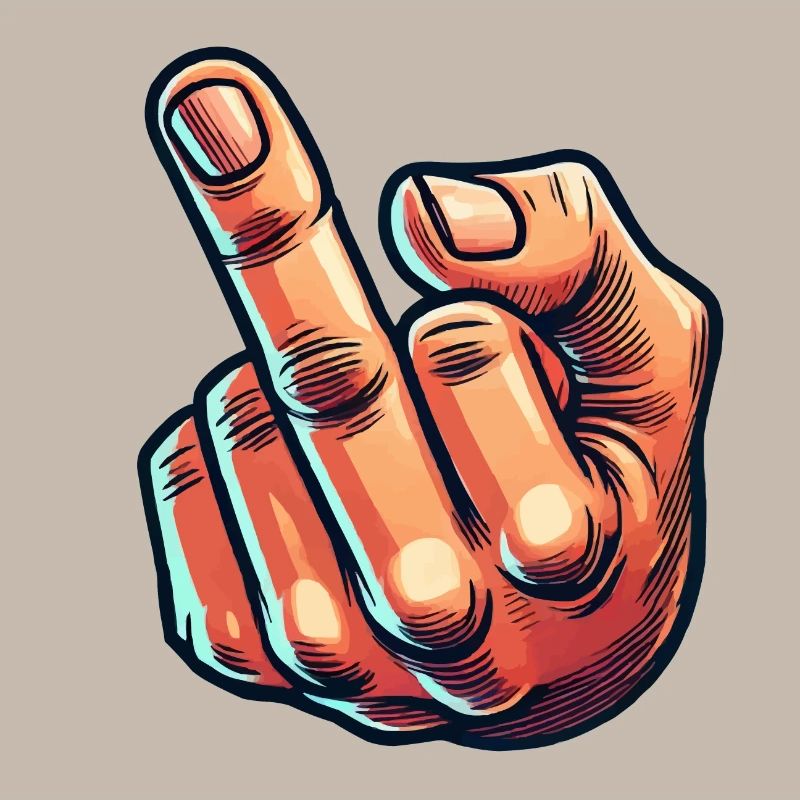 Mittelfinger