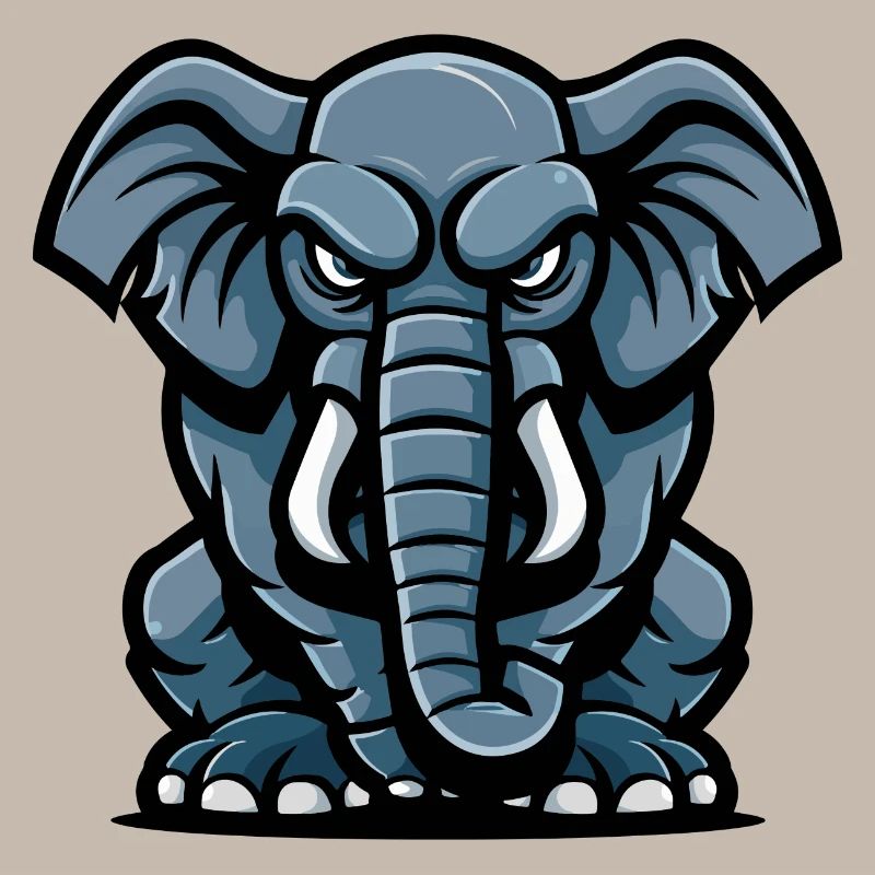 Bande dessinée éléphant